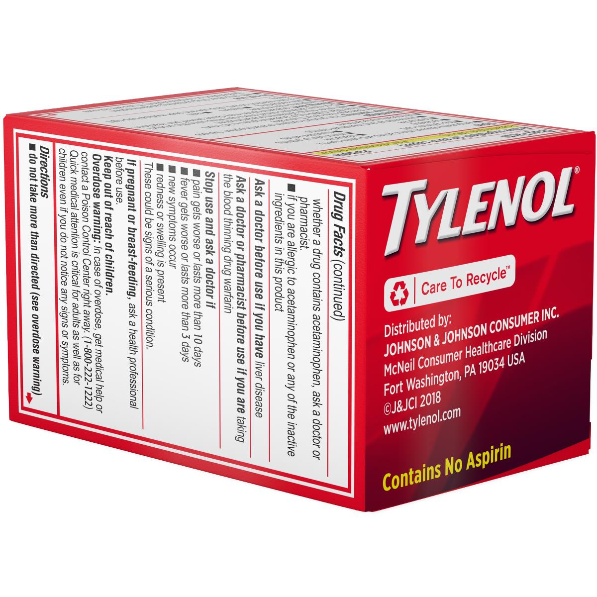 Tylenol Extra-strength Tablets And Caplets - BeHope