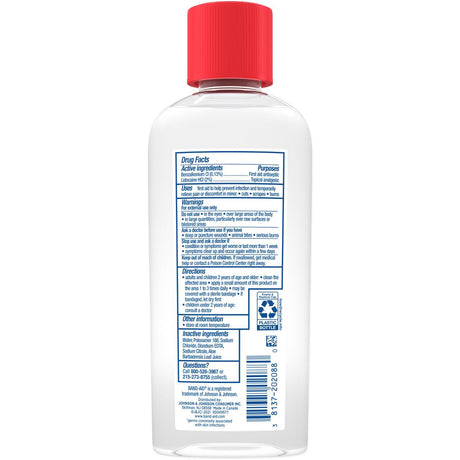 Band-Aid Hurt-Free Antiseptic Wash