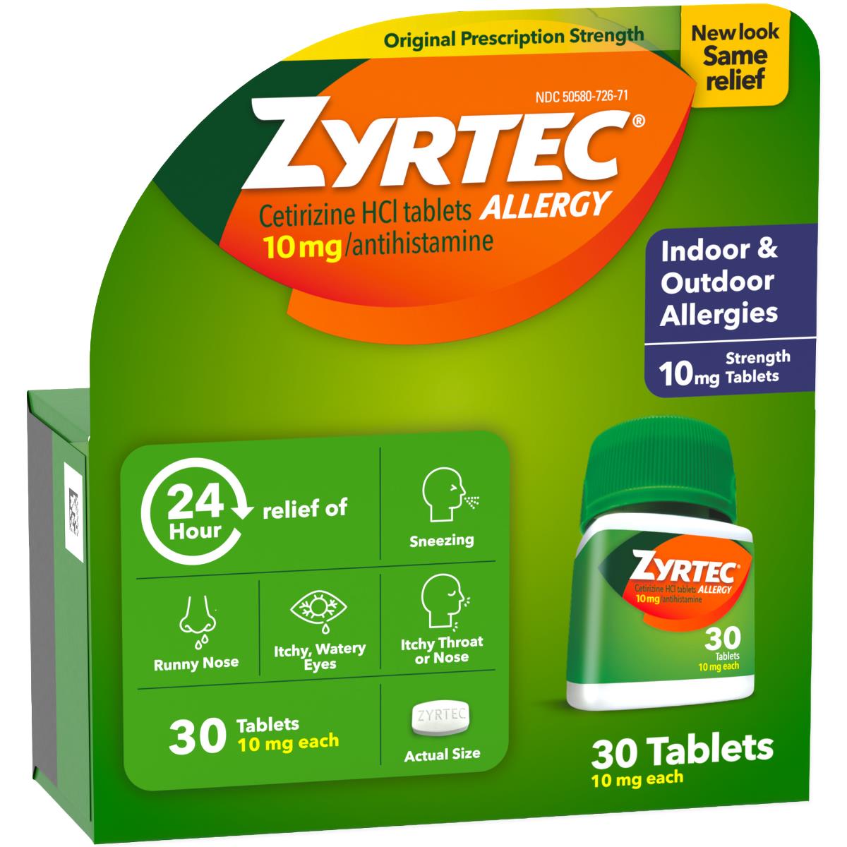 Zyrtec 24-hour Allergy-relief Medication - BeHope