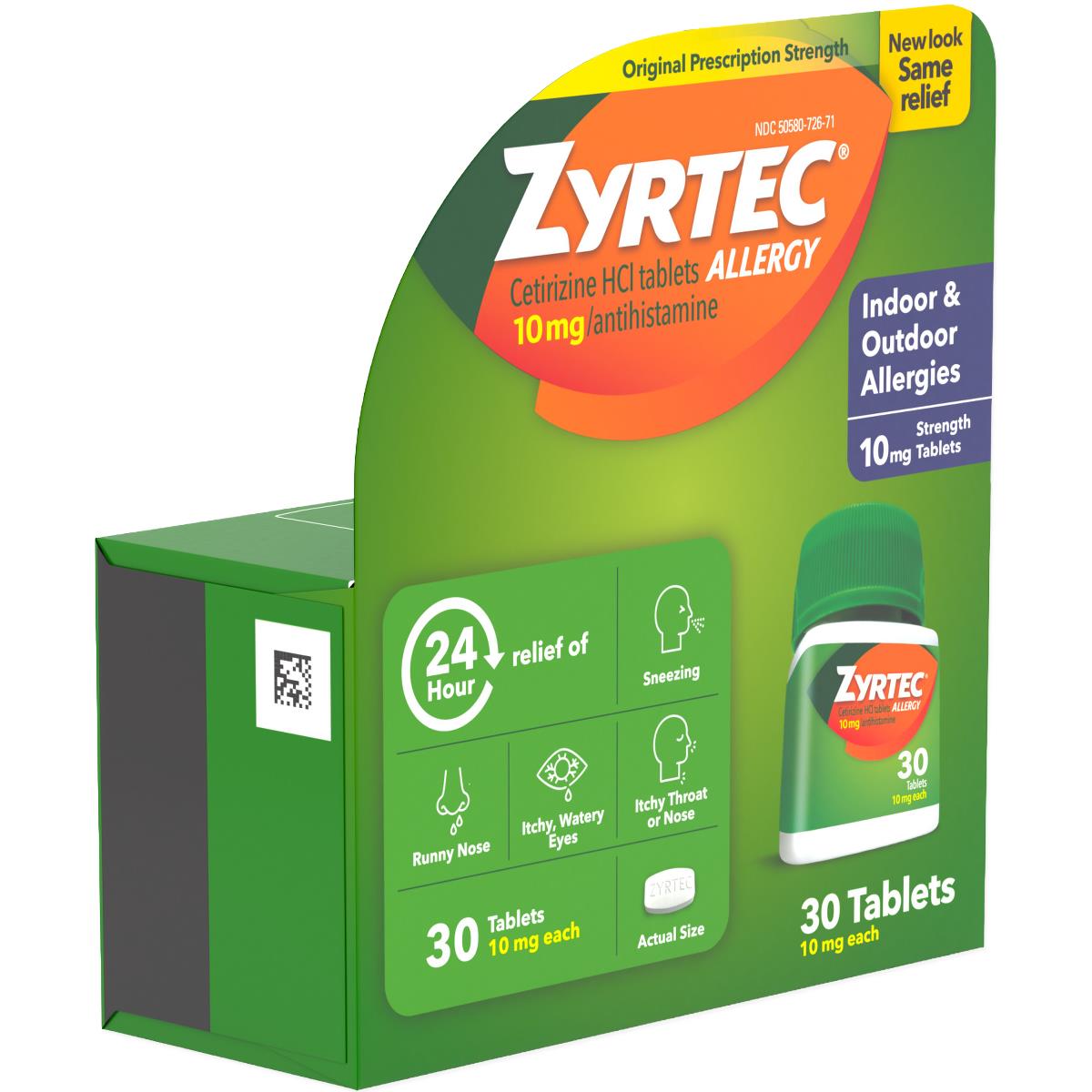 Zyrtec 24-hour Allergy-relief Medication - BeHope