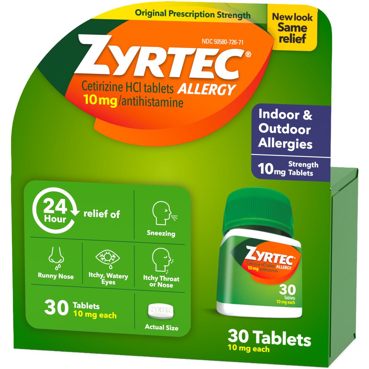 Zyrtec 24-hour Allergy-relief Medication - BeHope