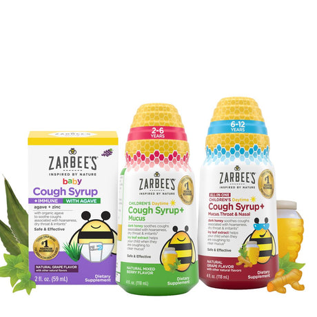 Zarbees Cough Syrup + Mucus Relief - BeHope