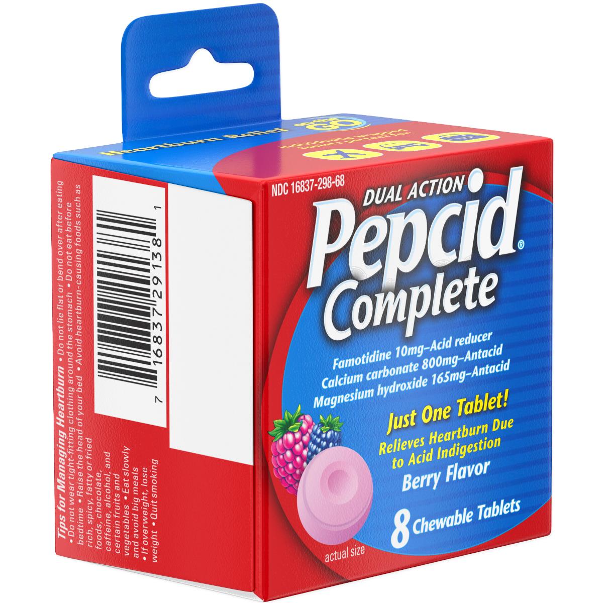 Pepcid Complete Antacid + Acid Reducer Chewable Tablets - BeHope