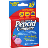 Pepcid Complete Antacid + Acid Reducer Chewable Tablets - BeHope