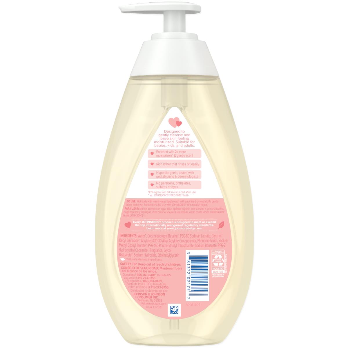 Johnson's Skin Nourish Moisturizing Baby Body Lotion - BeHope