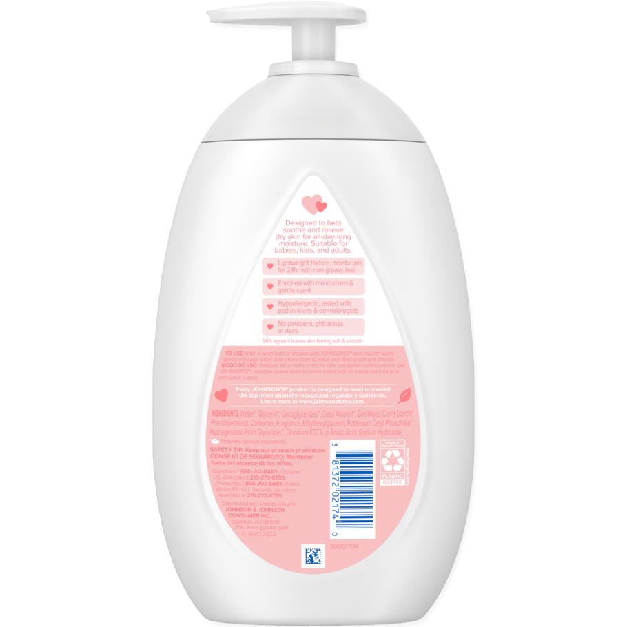 Johnson's Skin Nourish Moisturizing Baby Body Lotion - BeHope