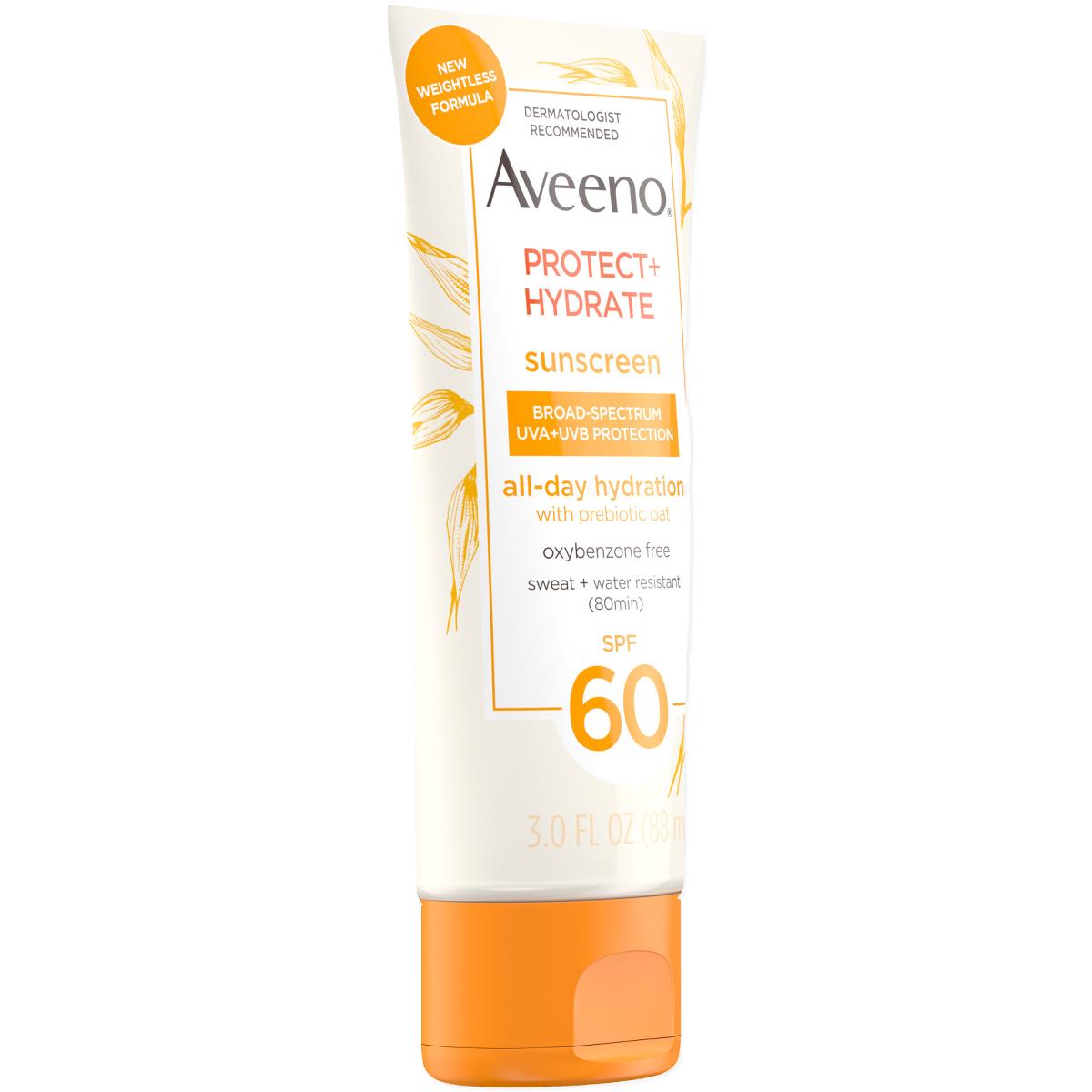 Aveeno Protect And Hydrate Sunscreen Lotion - BeHope