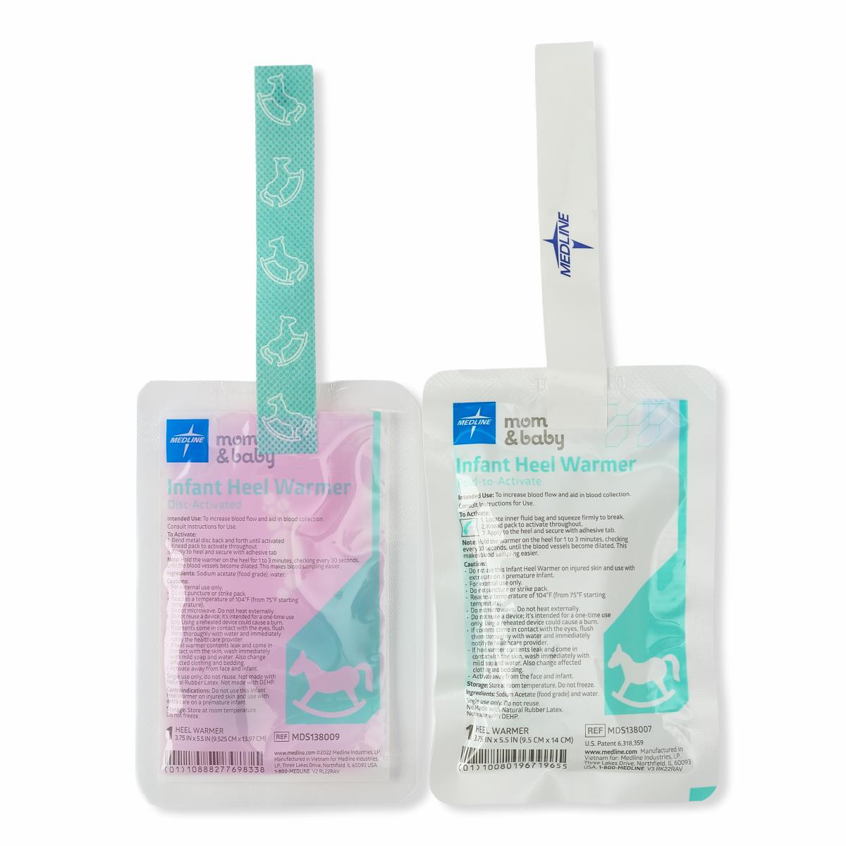 Medline Infant Heel Warmers