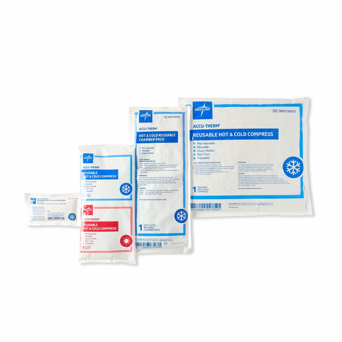 Accu-therm Hot/cold Gel Pack, showing application on an arm