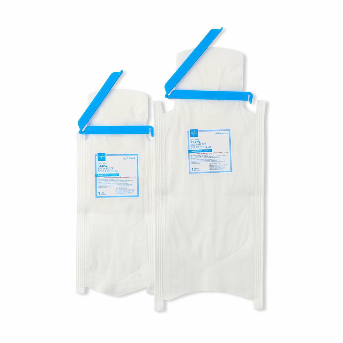 Medline Refillable Ice Bags with Clamp Closure