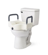 Medline Heavy Duty Raised Toilet Seat W/ Microban - BeHope