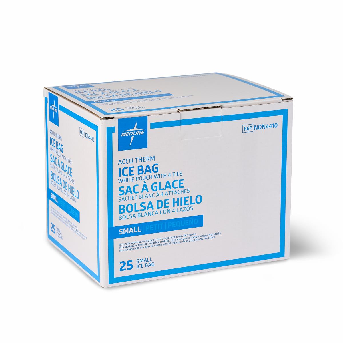 Medline Refillable Ice Bags with Clamp Closure