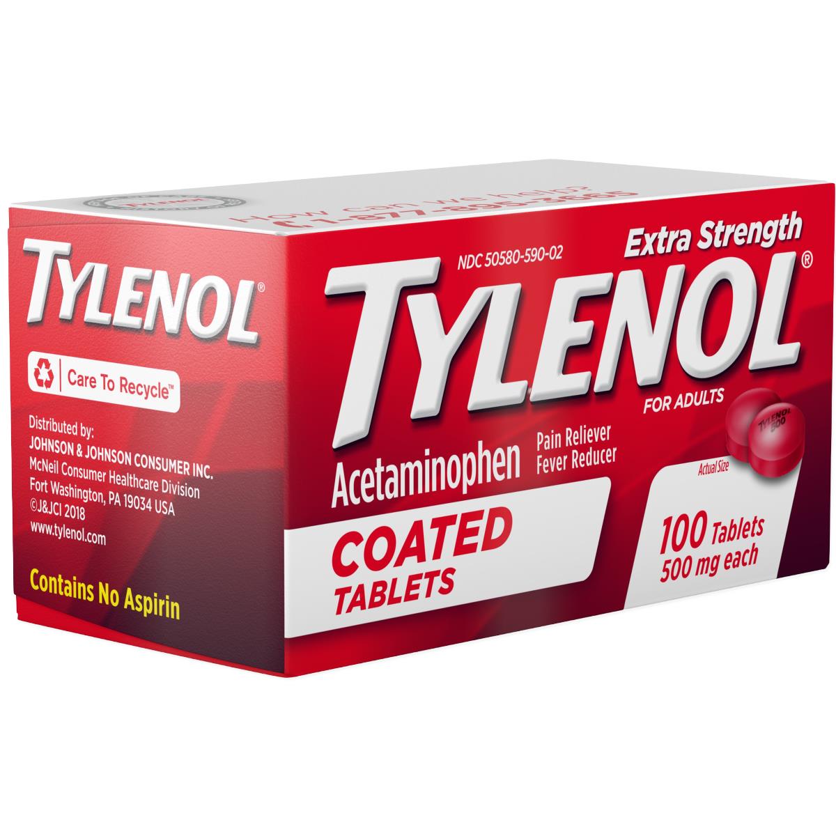 Tylenol Extra-strength Tablets And Caplets - BeHope