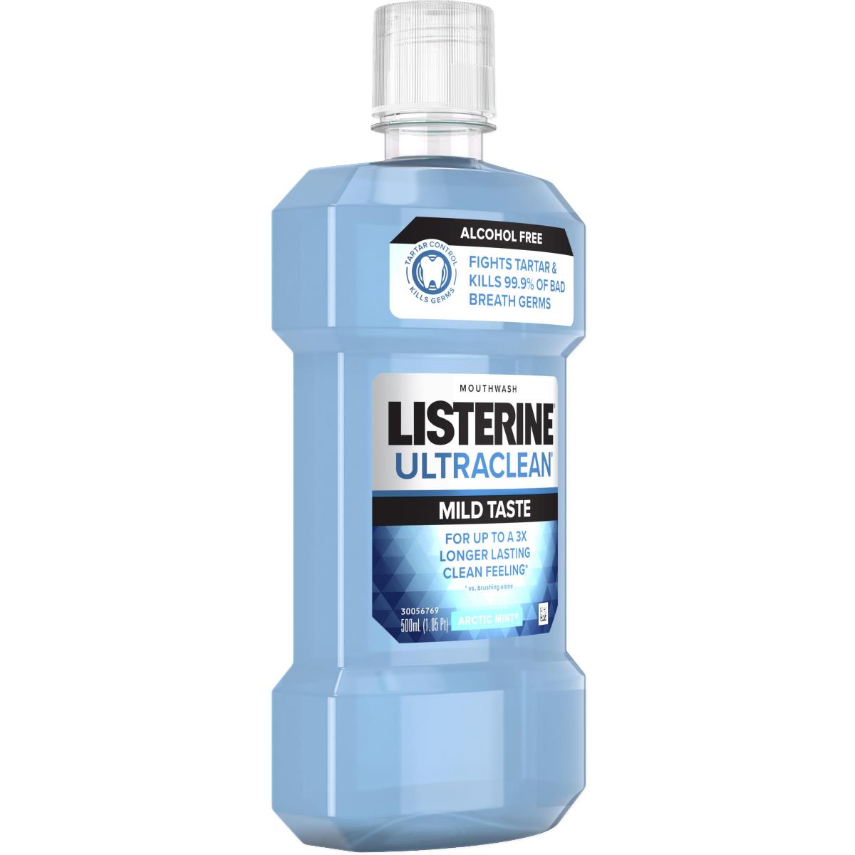 Listerine Alcohol Free Mouthwash - BeHope