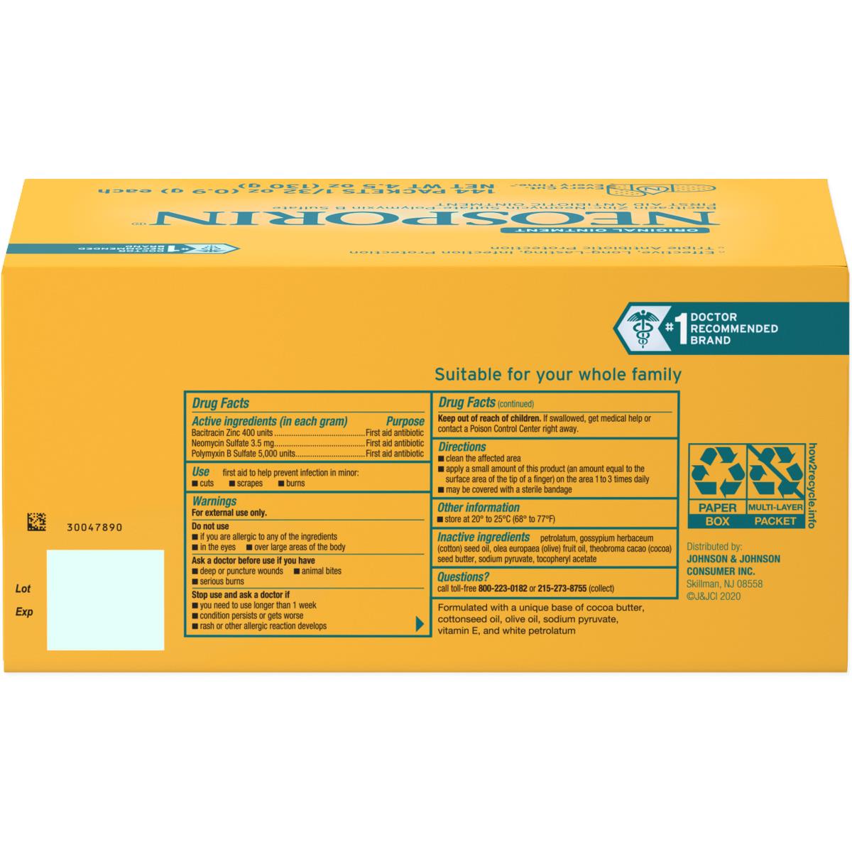 Neosporin Original Triple Antibiotic Ointment