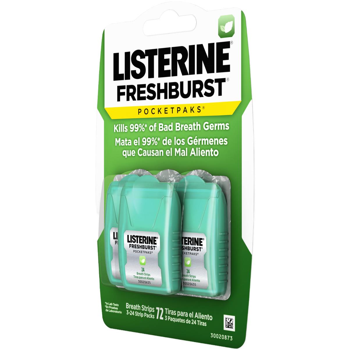 Listerine Pocketpaks Fresh Breath Strips - BeHope