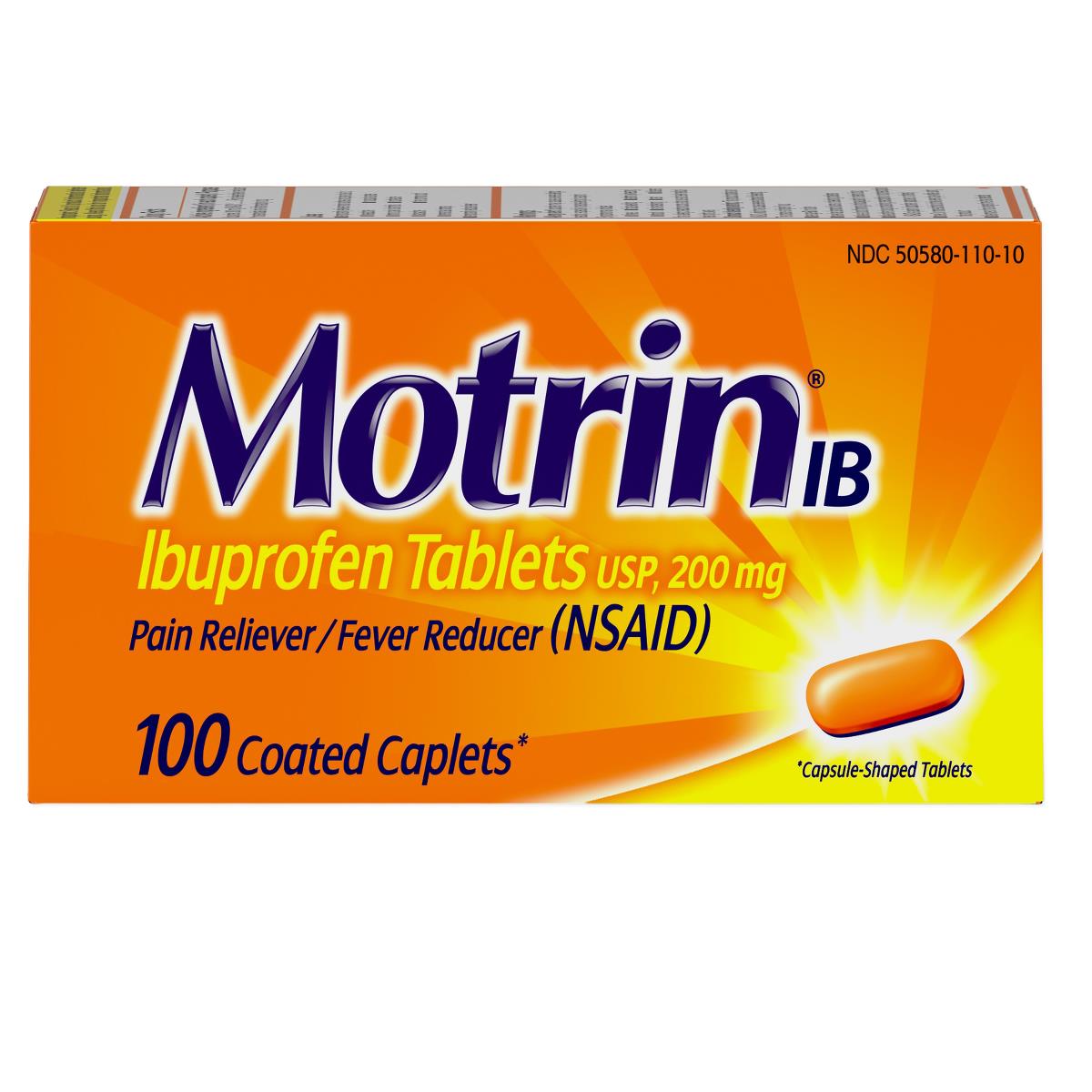 Motrin Ib Ibuprofen Pain Reliever - BeHope
