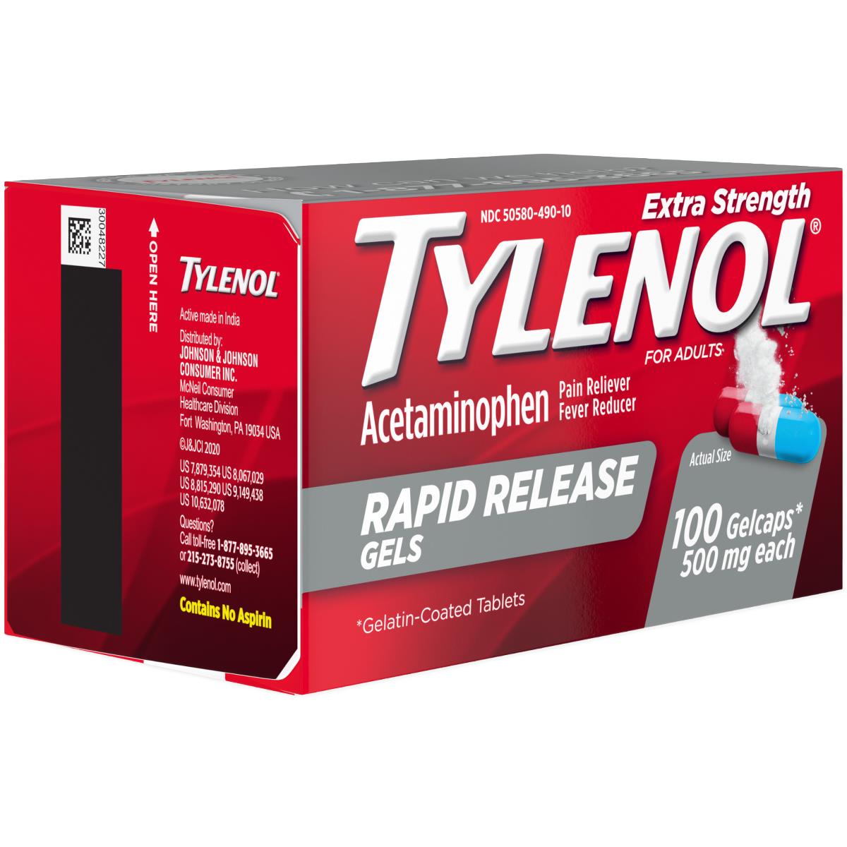 Tylenol Rapid Release Gelcaps
