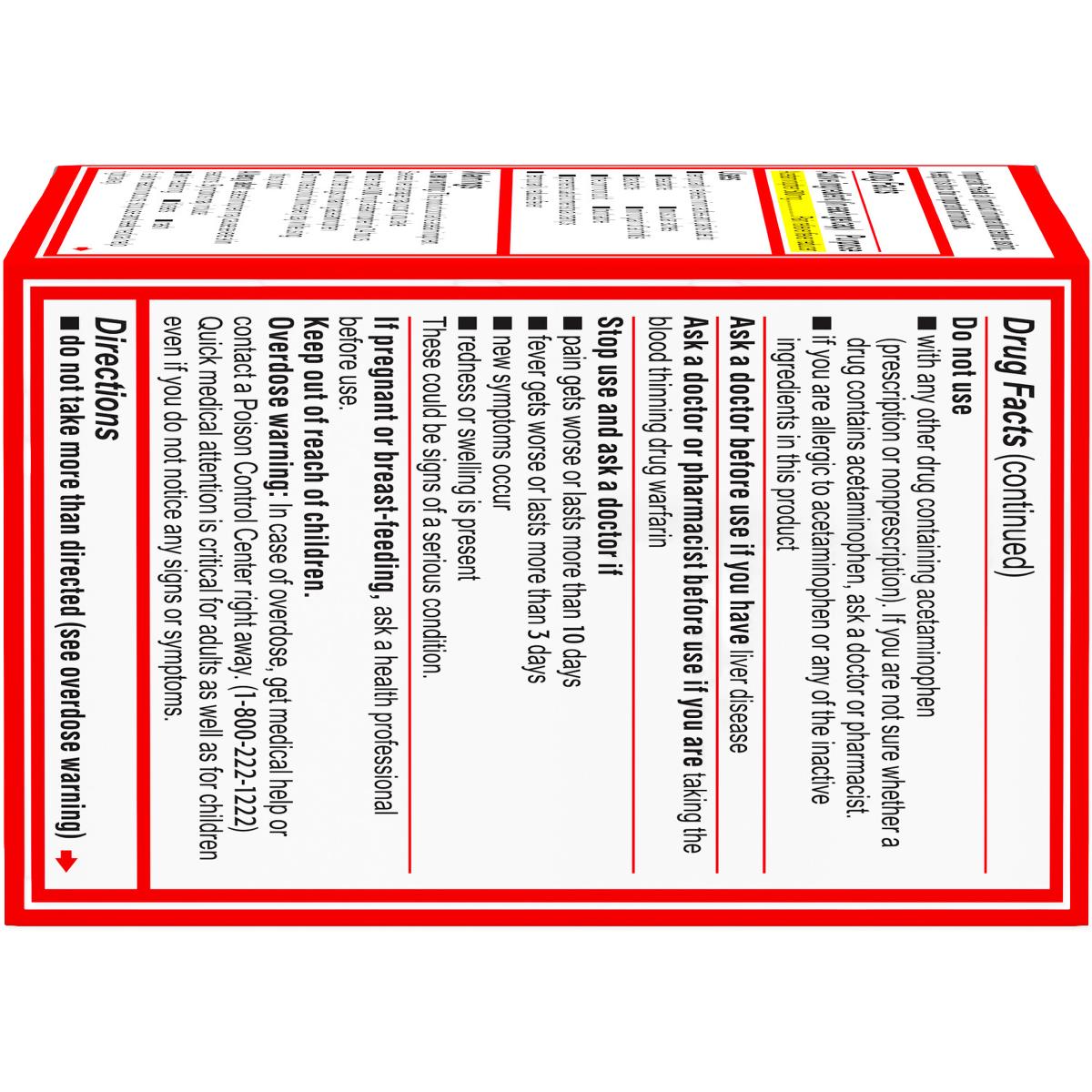 Tylenol Rapid Release Gelcaps