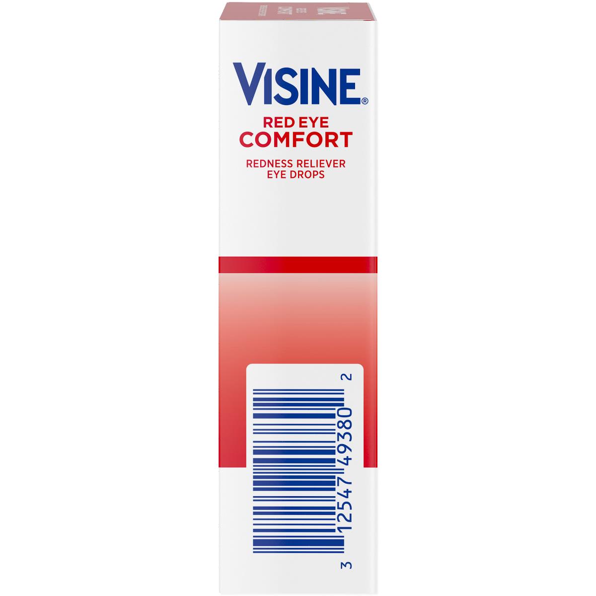 Visine Red Eye Comfort Redness Reliever Eye Drops