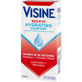 Visine Red Eye Comfort Redness Reliever Eye Drops
