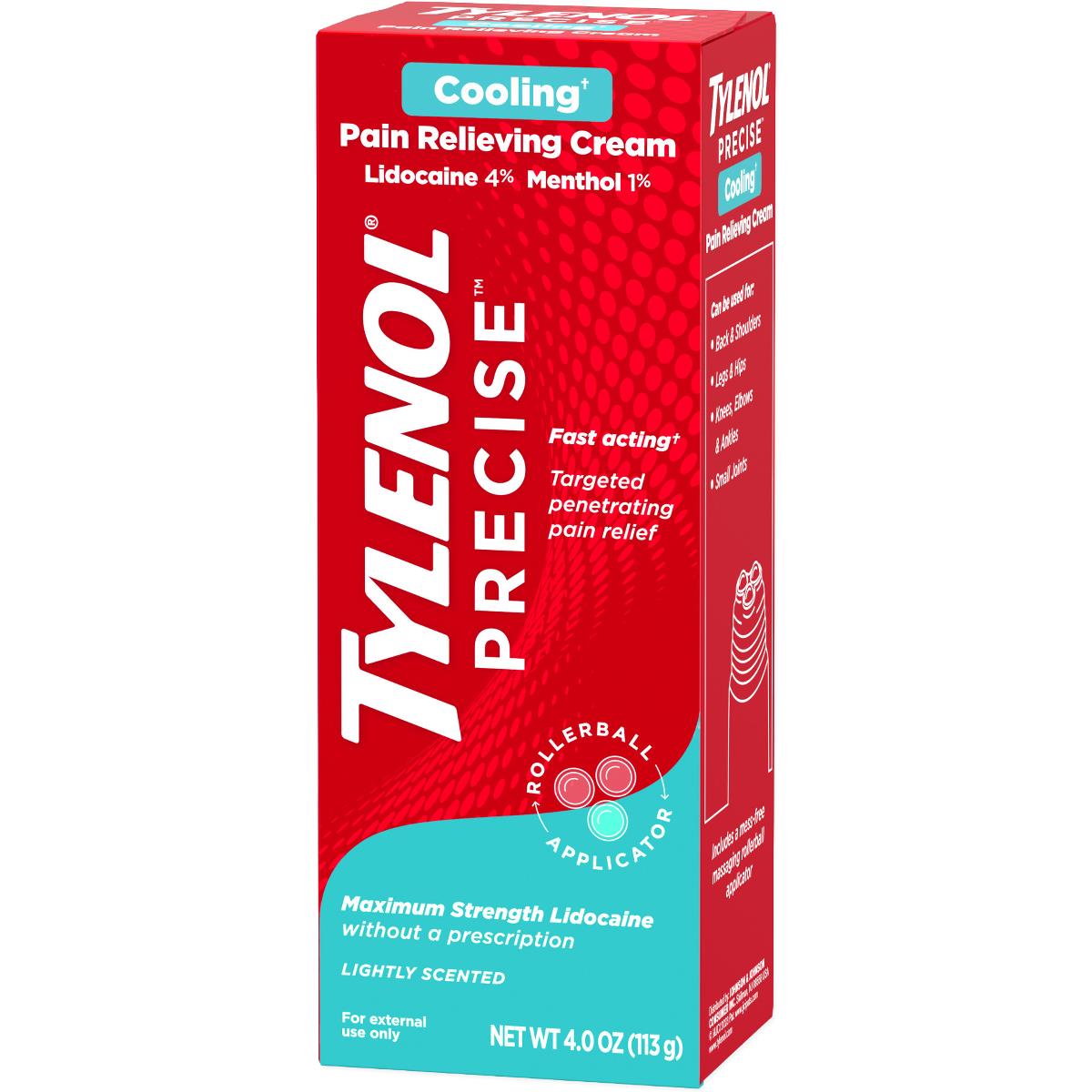 Tylenol Precise Pain Relieving Cooling Cream - BeHope