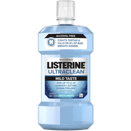 Listerine Alcohol Free Mouthwash - BeHope