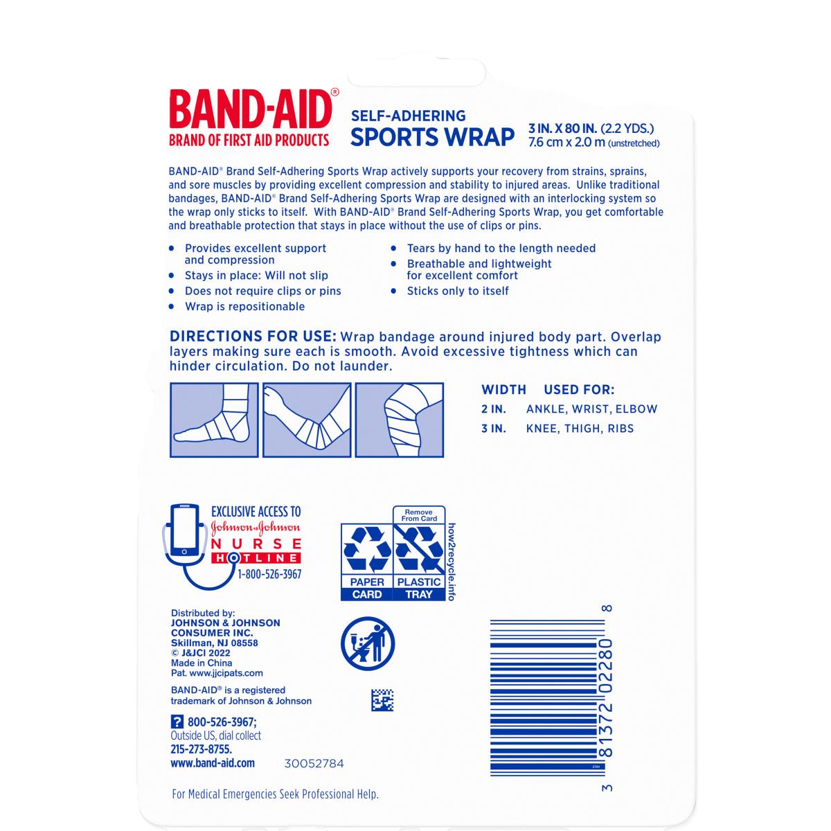 Coach Self-Adhering Sports Wrap
