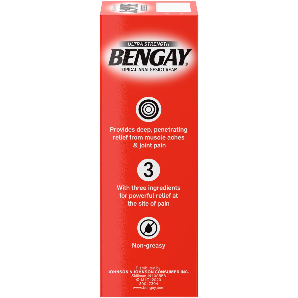 Bengay Ultra Strength Pain Relieving Cream