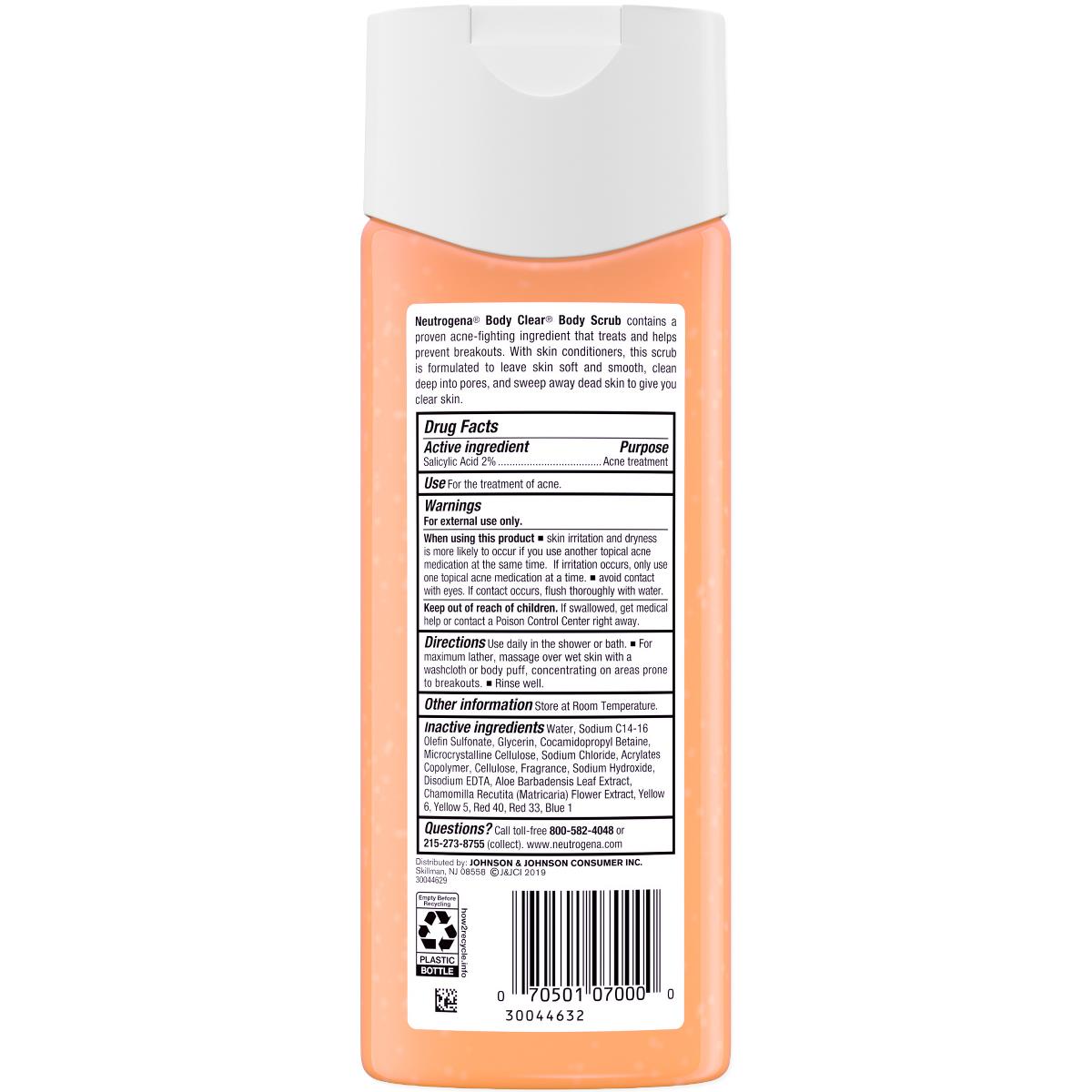 Neutrogena Clear Body Scrub