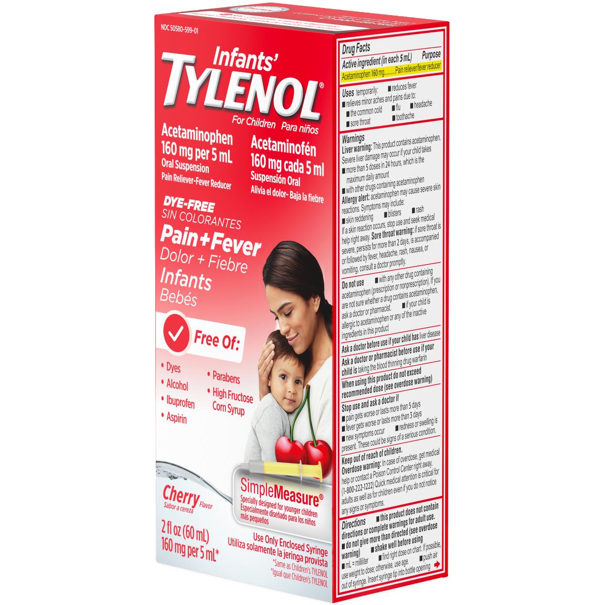 Tylenol Infants Dye-free Syrup - BeHope