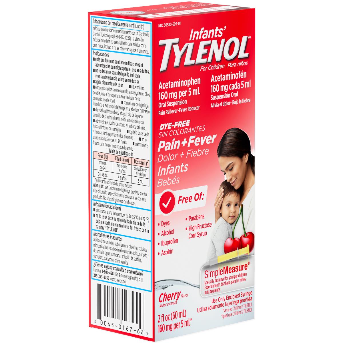 Tylenol Infants Dye-free Syrup - BeHope