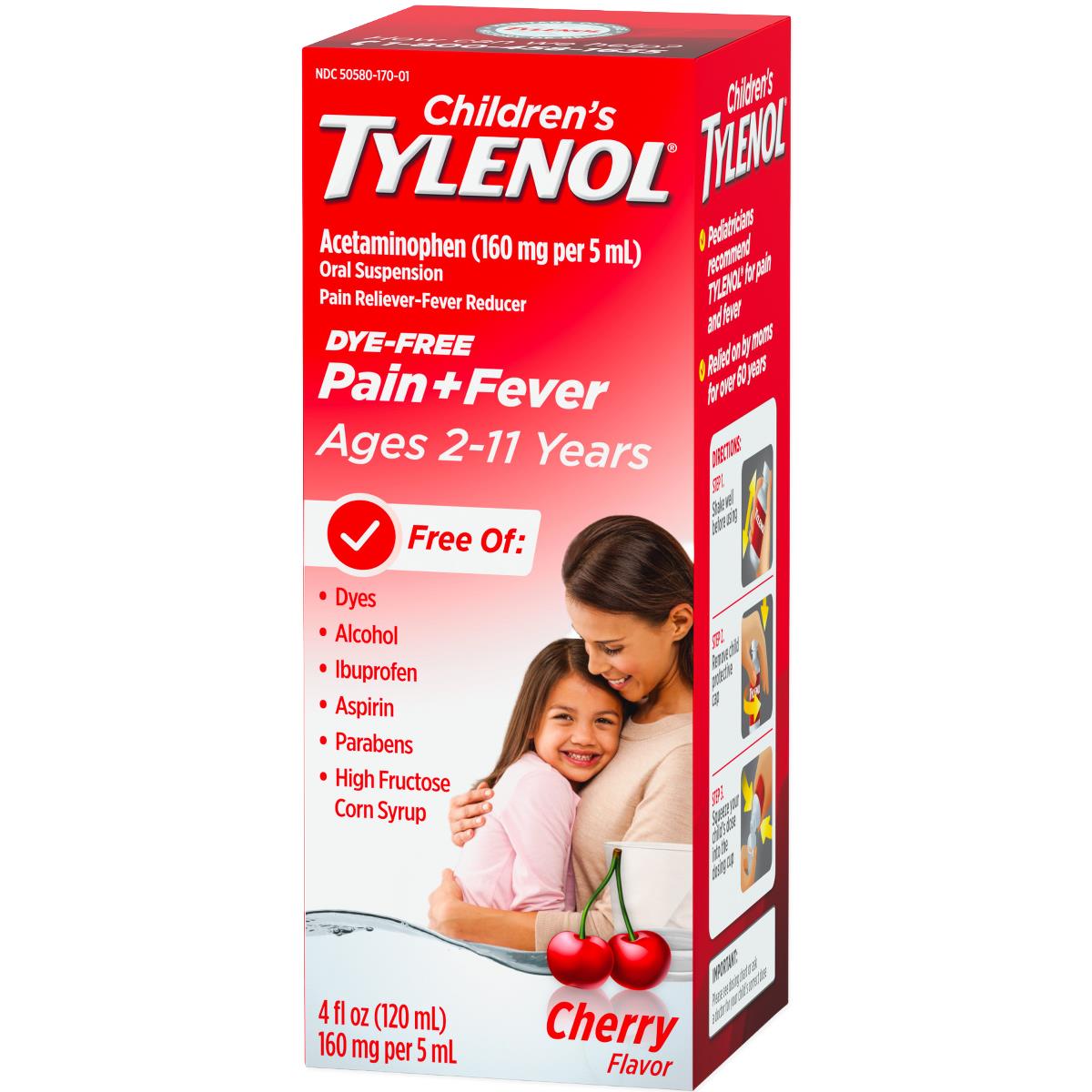 Tylenol Children's Pain + Fever Oral Suspension - BeHope