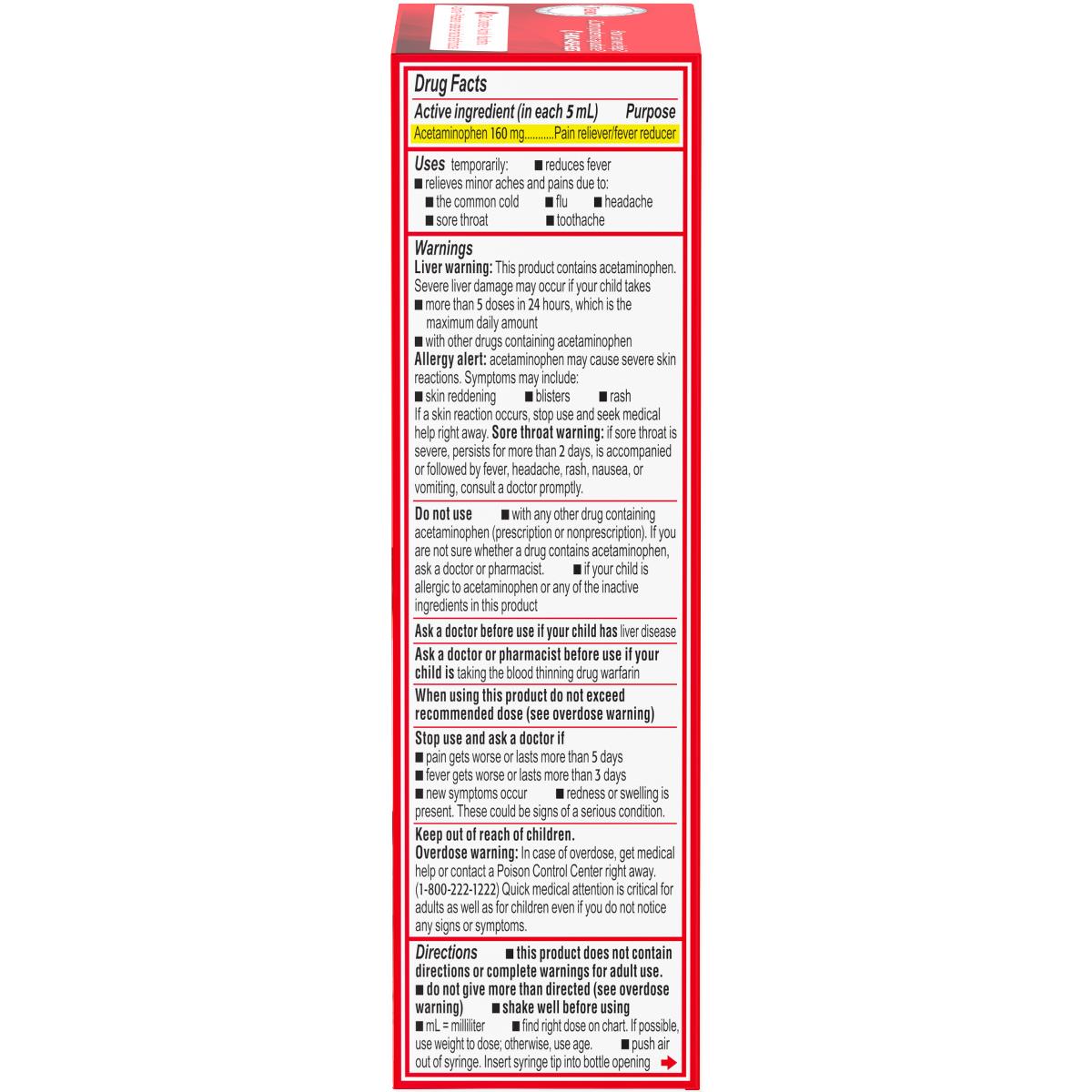 Tylenol Infants Dye-free Syrup - BeHope