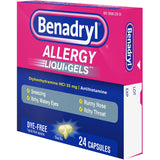 Benadryl Allergy Liqua-Gels Capsules