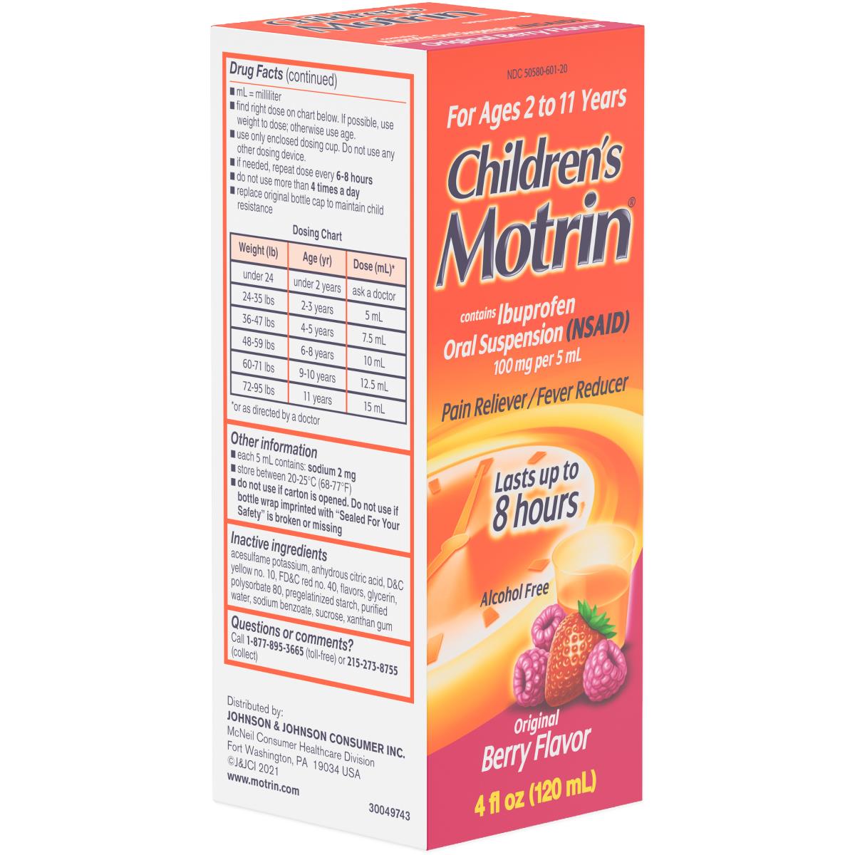 Motrin Children's Oral Suspension