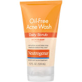 Neutrogena Oil-free Acne Wash With Pink Grapefruit Foaming Scrub - BeHope