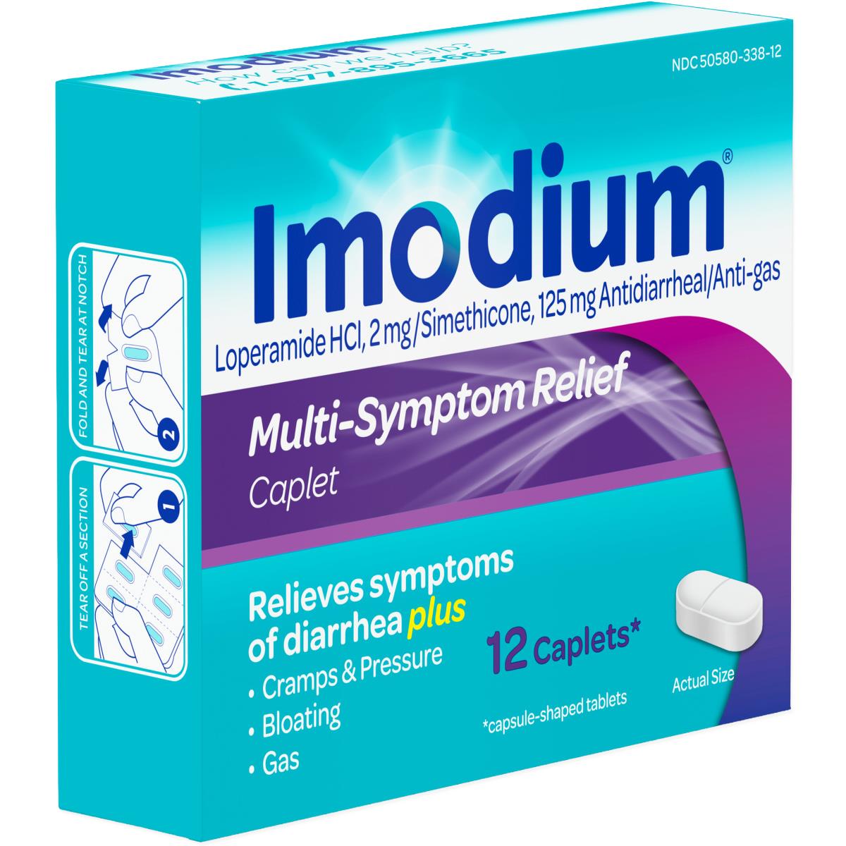 Imodium Multisymptom Relief Caplets - BeHope