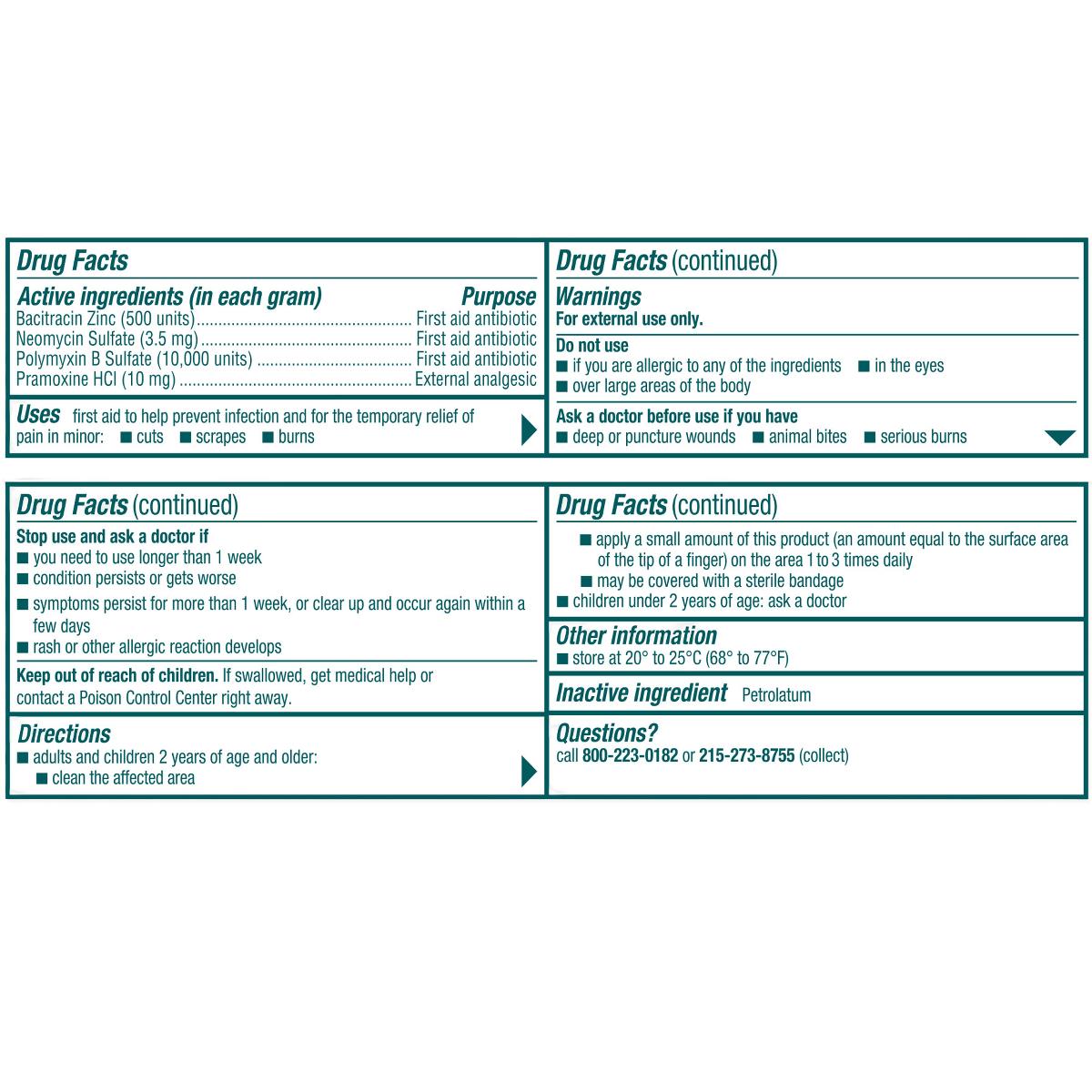Neosporin Antibiotic+Pain Relief Ointment