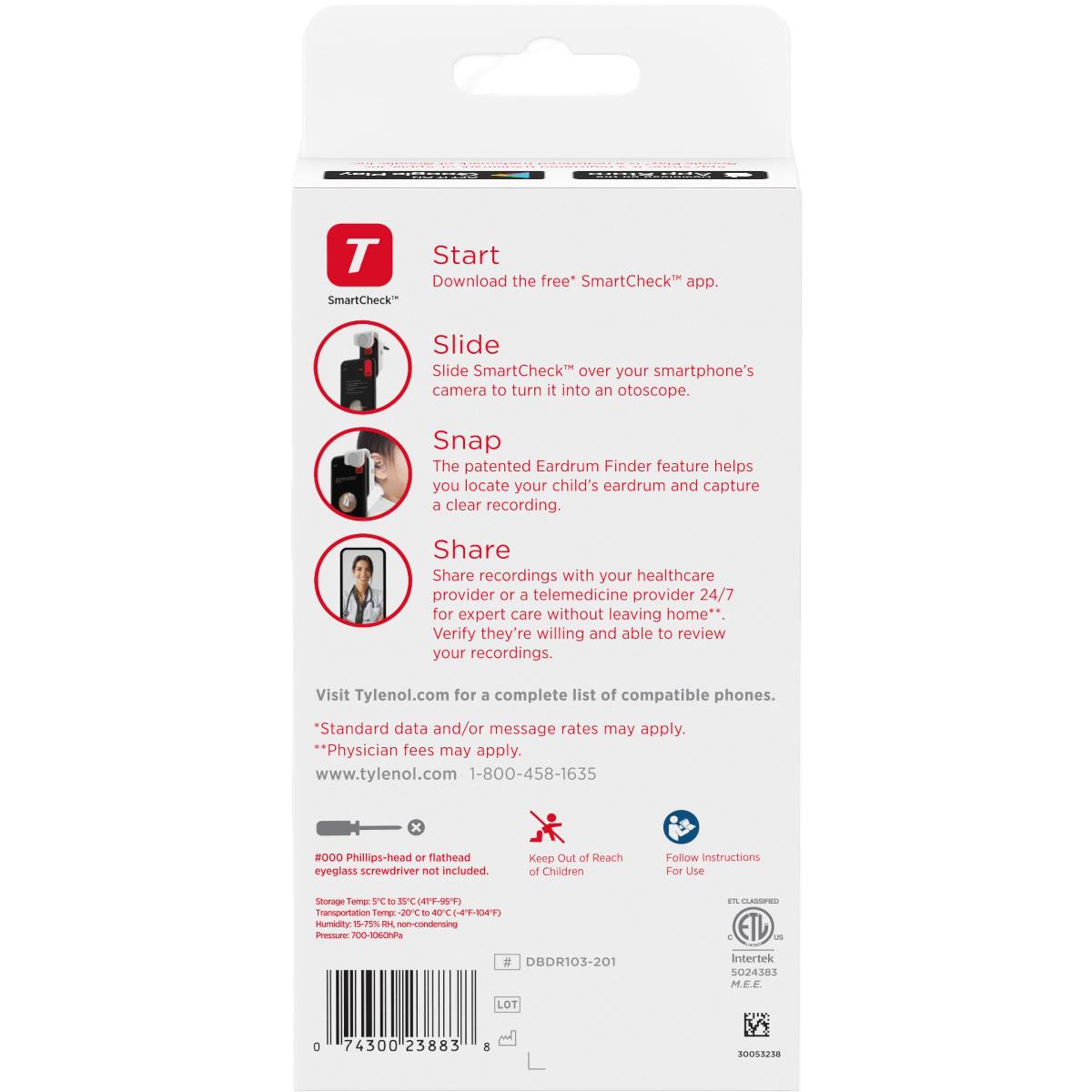 Smartcheck digital Ear Scopes - BeHope
