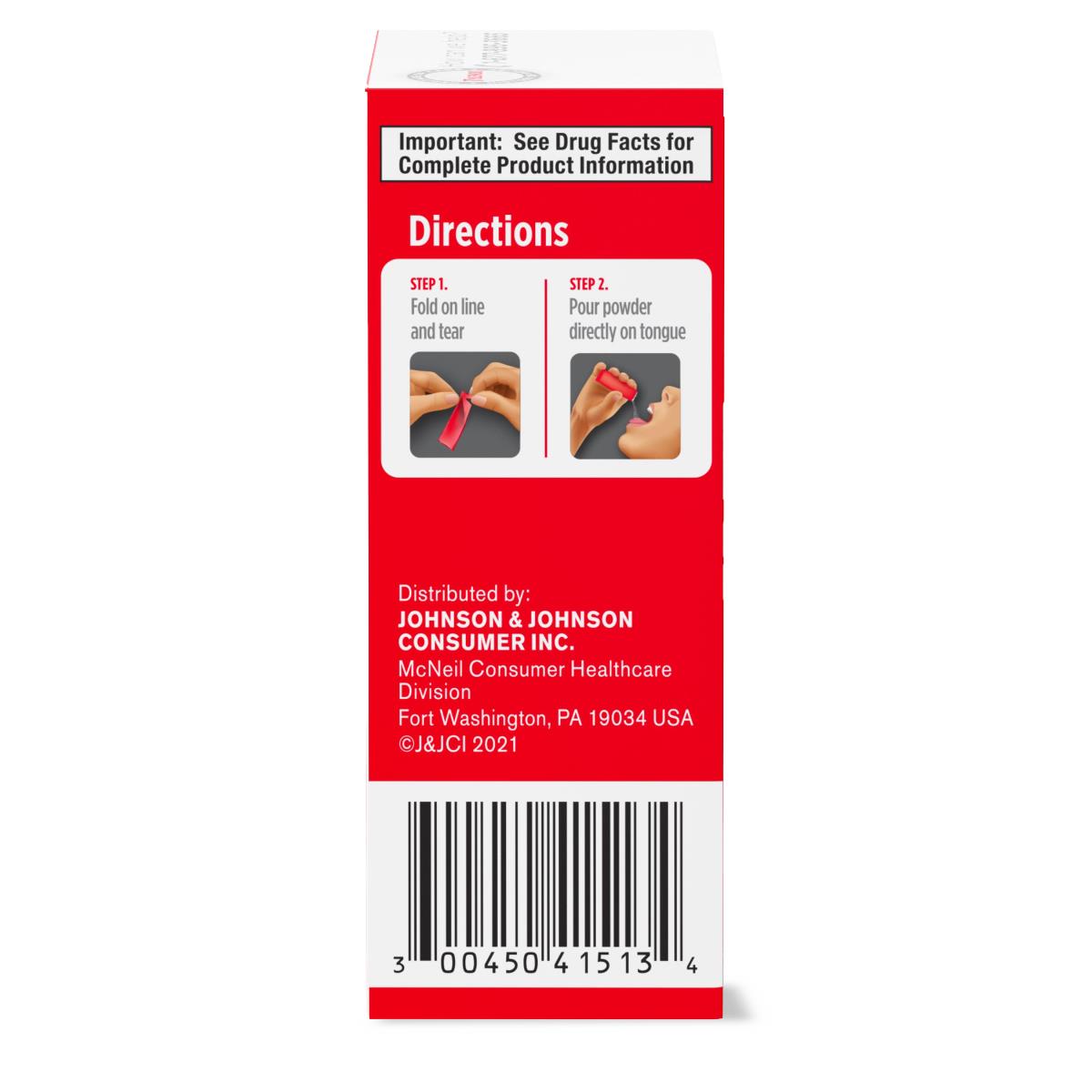 Tylenol Dissolve Powder Packs