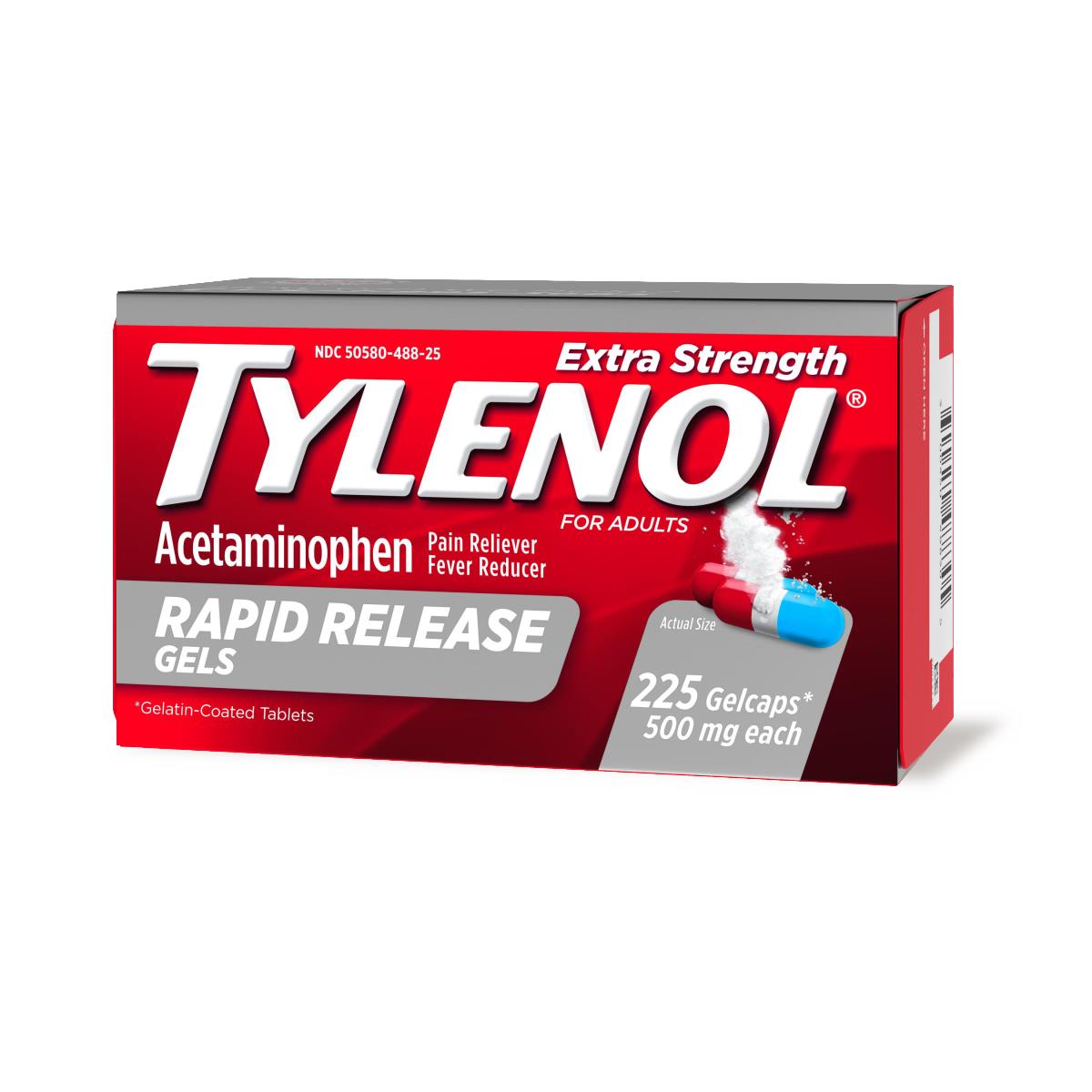 Tylenol Rapid Release Gelcaps