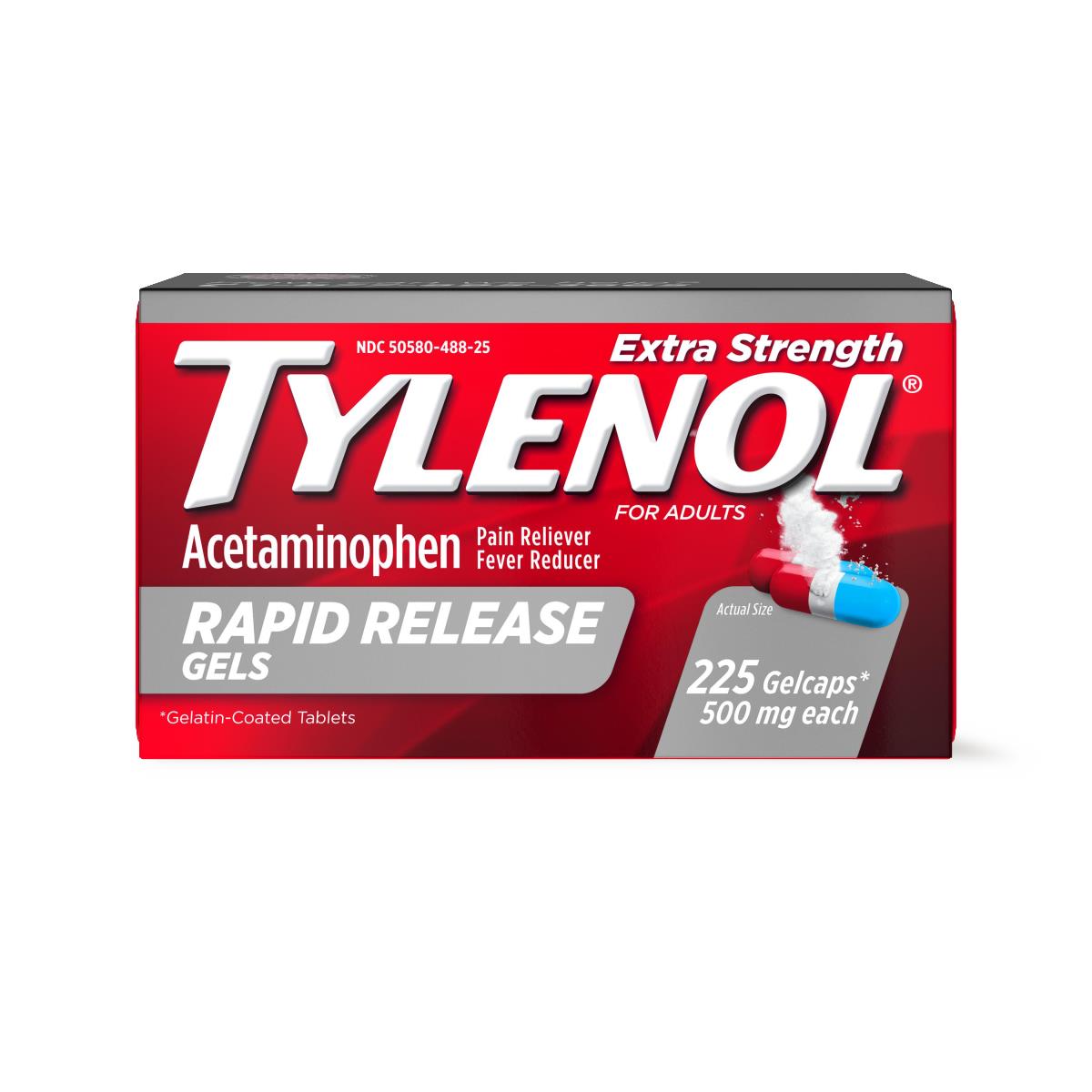 Tylenol Rapid Release Gelcaps