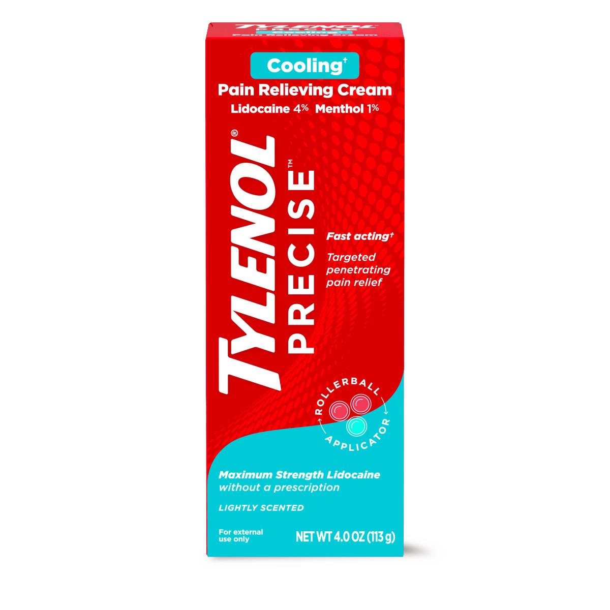Tylenol Precise Pain Relieving Cooling Cream - BeHope