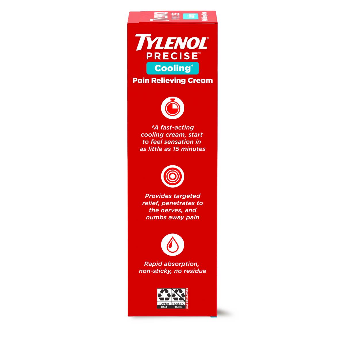 Tylenol Precise Pain Relieving Cooling Cream - BeHope