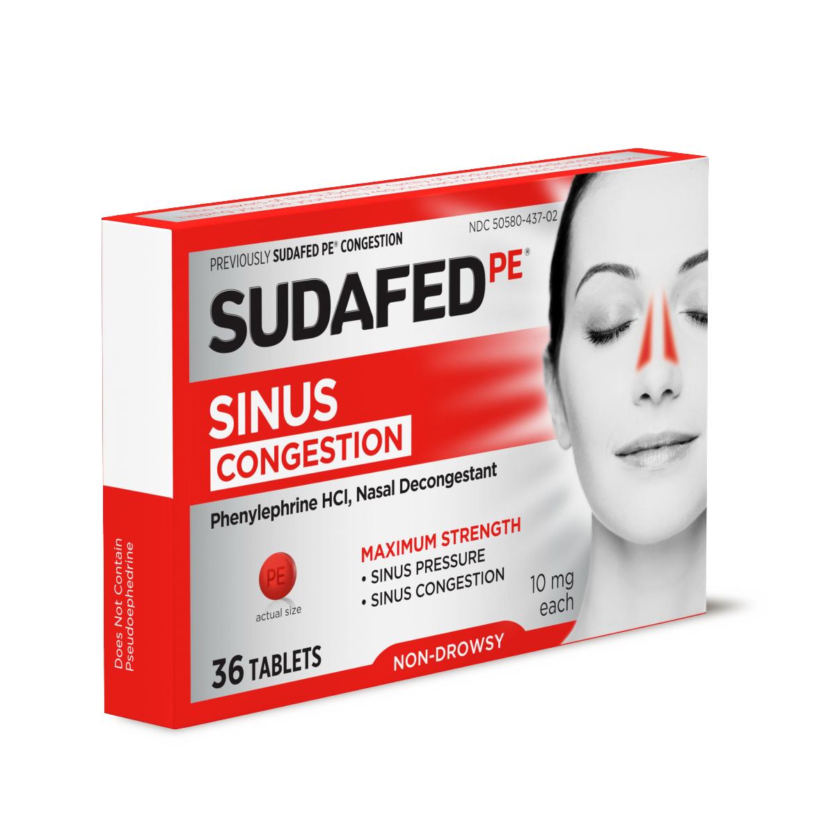 Sudafed Pe Sinus Tablets - BeHope