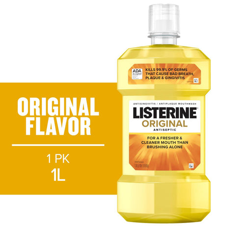 Listerine Alcohol Free Mouthwash - BeHope
