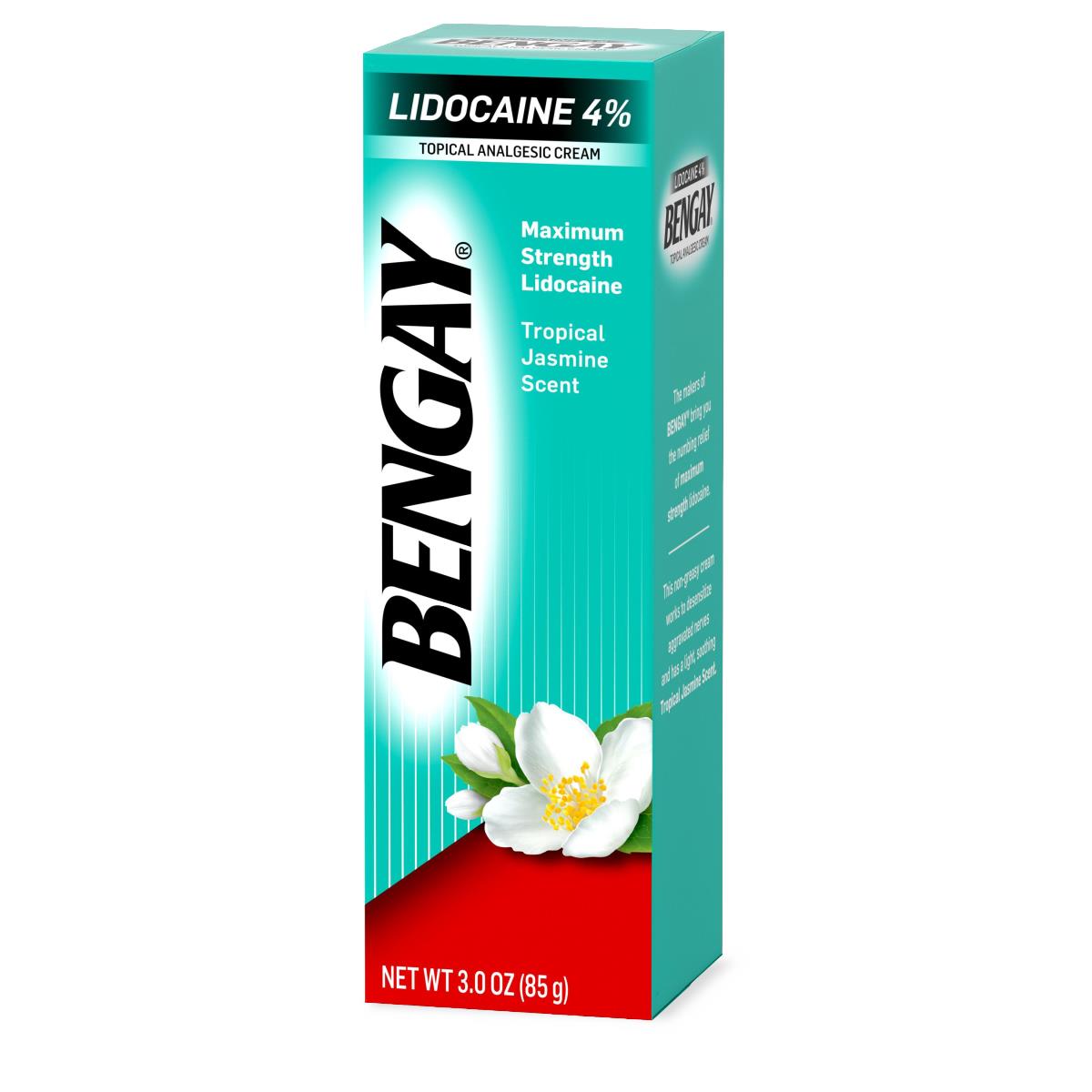Bengay Topical Analgesic Cream with 4% Lidocaine
