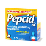Pepcid AC Maximum Strength Famotidine Tablets