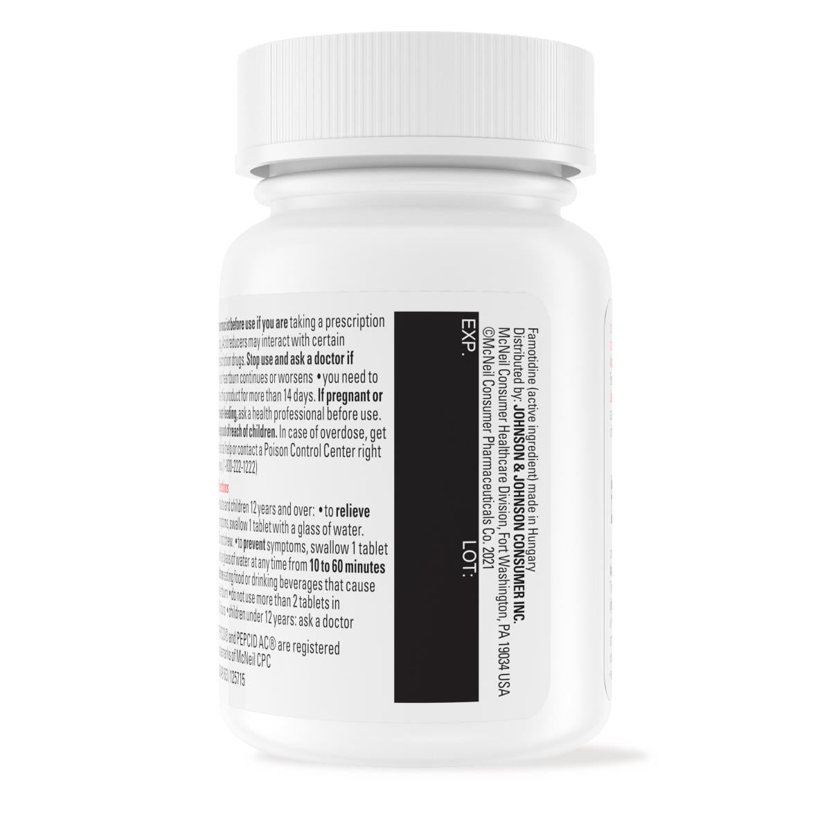 Pepcid AC Maximum Strength Famotidine Tablets